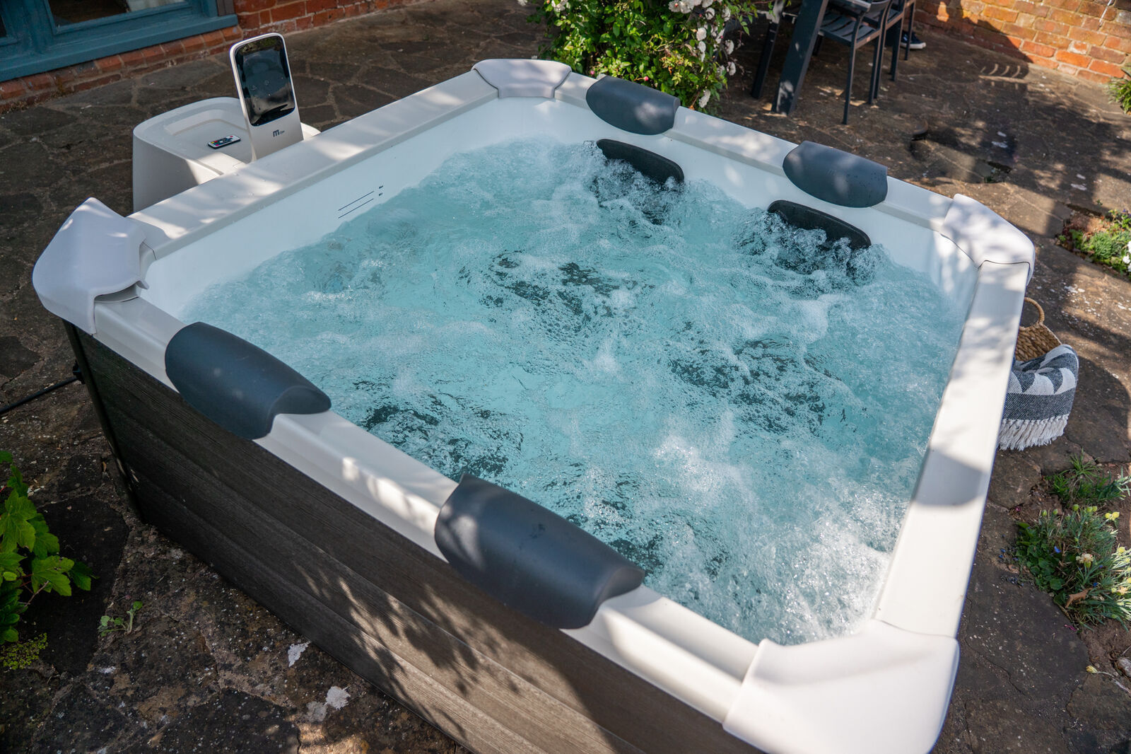 XXL Premium MSPA Whirlpool Outdoor Pool 180x180 UVC+Ozon Oslo Plus 2025 ...